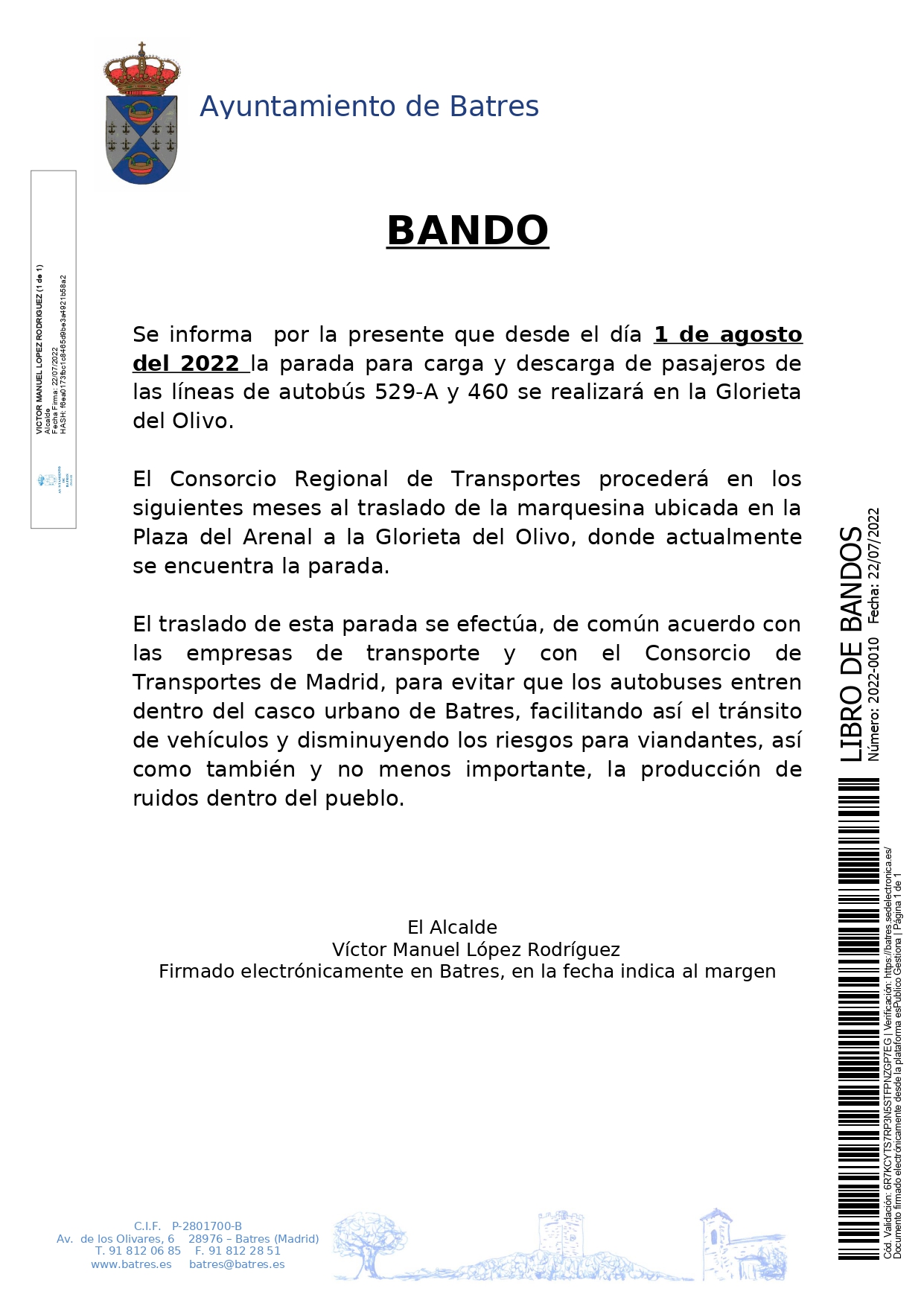 20220722 Otros LIBRO DE BANDOS 2022 0010 CAMBIO DE PARADA DE AUTOBUSES 1 AGOSTO 2022 page 0001