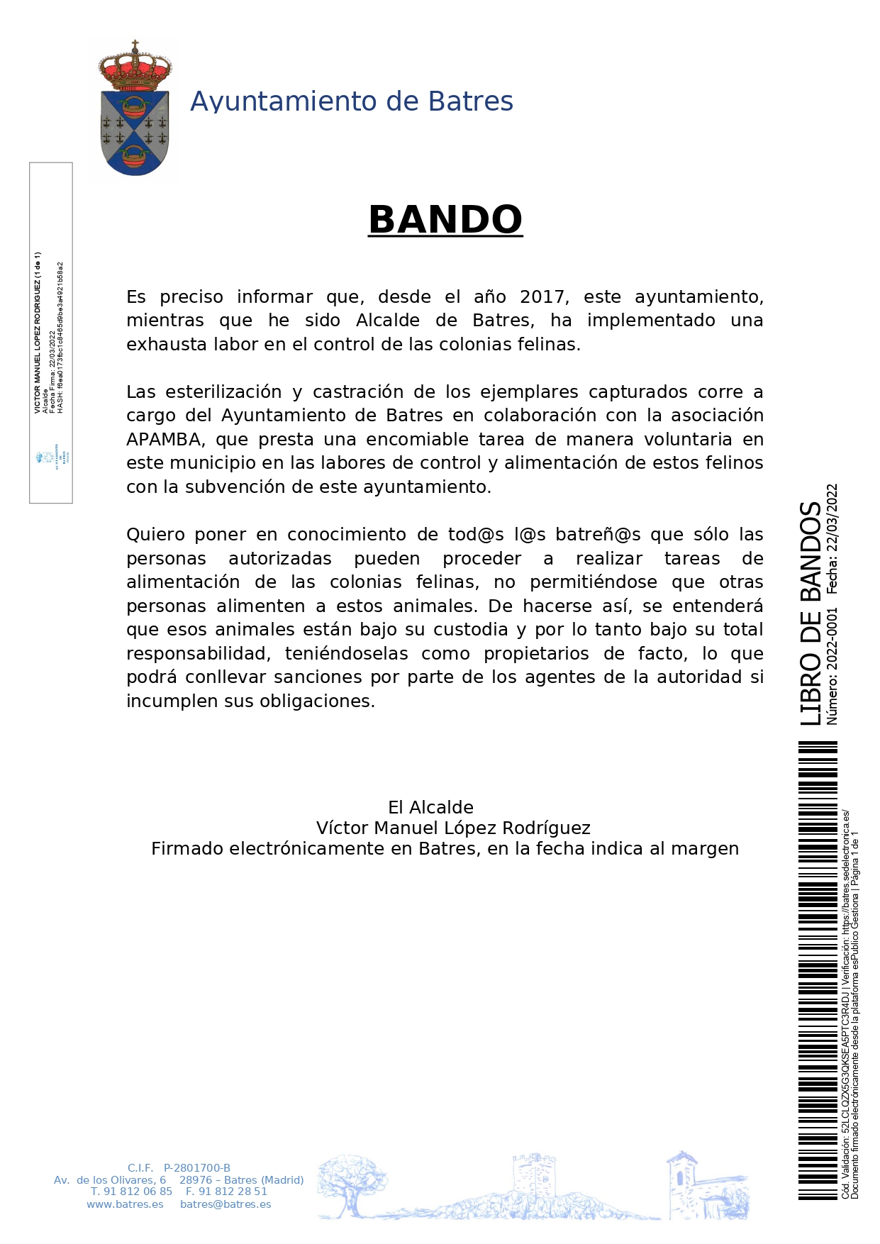 LIBRO DE BANDOS 2022 0001 ALIMENTACIN COLONIAS FELINAS page 0001 1