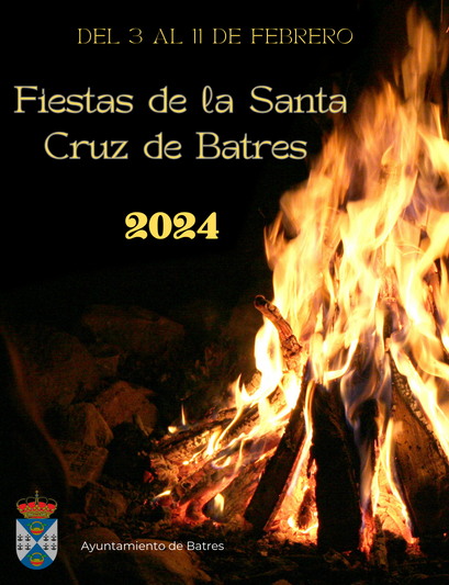 CARTEL FIESTAS CRUZ DE BATRES 2024